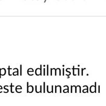 Trendyol GO Teslim Edilmeyen Yemek