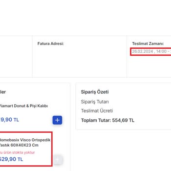 Migros Stoktayken Verdiğim Sipariş "Stokta Yok" Denilerek İptal Edildi!