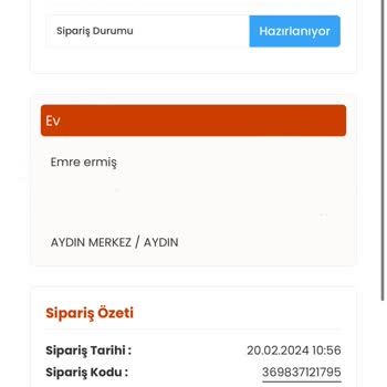 YKM Kitap Sipariş Gönderilmiyor.