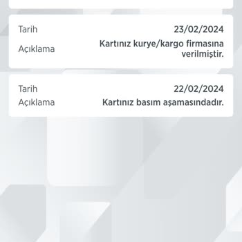 Kuryenet İletişim Sağlayamıyoruz Lütfen Kartımı Getirin
