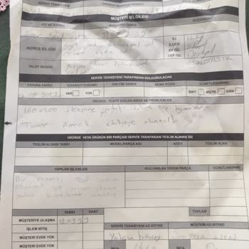 Bambi Yatak Servis Şikayet Sorun Giderilmedi