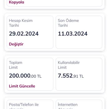 QNB Finansbank Borcunu Ödediğim Kredi Kartımı Kullanamıyorum!