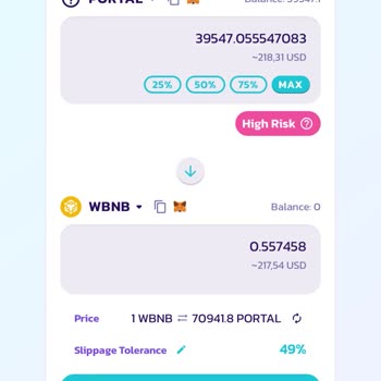 PancakeSwap Web3 Portal Coin