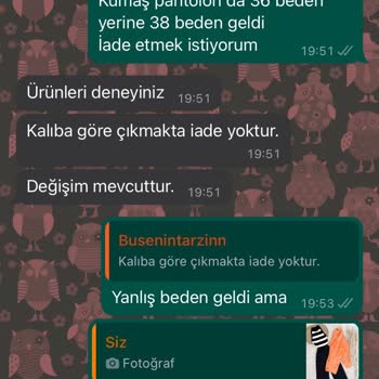 Bu Senin Tarzınn (instagram) Satıcı Mağduriyetimi Gidermiyor