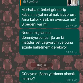 Bu Senin Tarzınn (instagram) Satıcı Mağduriyetimi Gidermiyor