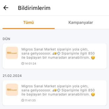 Migros Dan İndirimli Ürün Sipariş Etmeyin. Ederseniz İptal Ediliyor.
