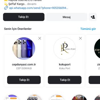 Koku.diyarii (Instagram) İnternetten Aldığım Parfüm Beklentimi Karşılamadı