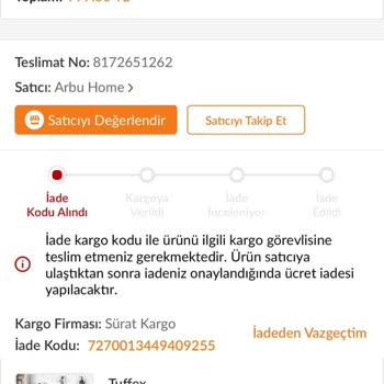 Trendyol Da Müşteri Memnuniyeti Umurunda Değil