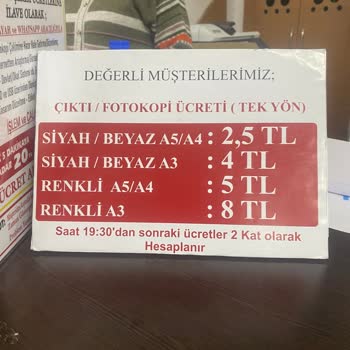 Selamet Kitap Kırtasiye Fotokopi Sorunu
