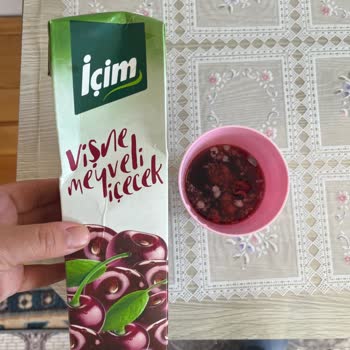 İçim Meyve Suyu Çürük Meyve Parçaları Var