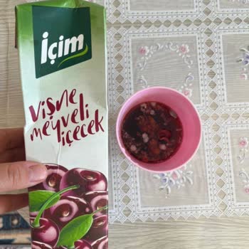 İçim Meyve Suyu Çürük Meyve Parçaları Var