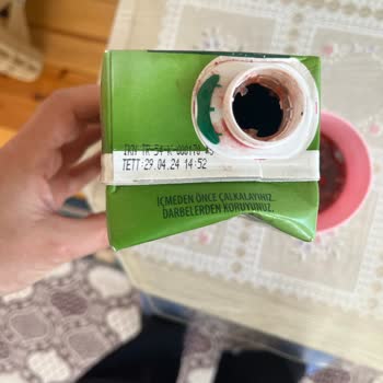 İçim Meyve Suyu Çürük Meyve Parçaları Var