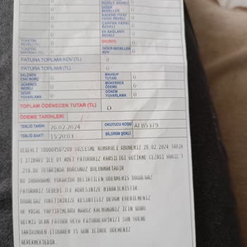 Başkent Doğalgaz İlk Faturada İhbarname Kesiyor