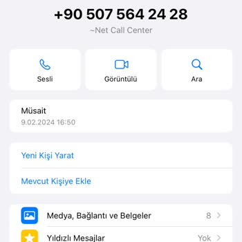 Net Call Center İs Görüşmesi Sonrası Ulaşamıyorum