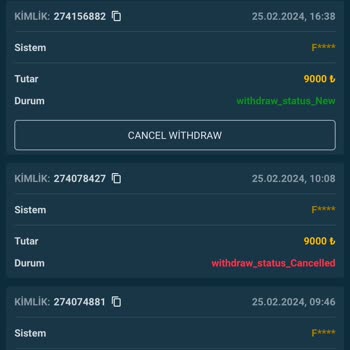 Vizebet Kazandığım Parayı Ödemiyor