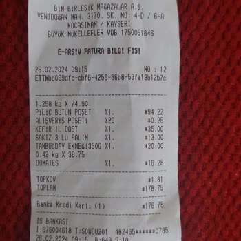 BİM Tazem Bütün Piliç