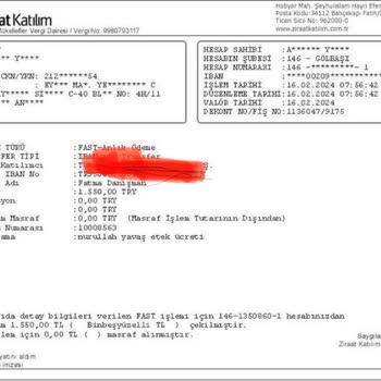 Moda Fatma Danışman Hiç Eksiksiz Gönderdiğim Ürün İade Almıyor