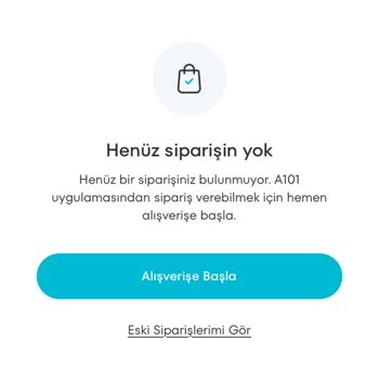 A101 Online Alışveriş Sitesinde Sipariş Gözükmüyor