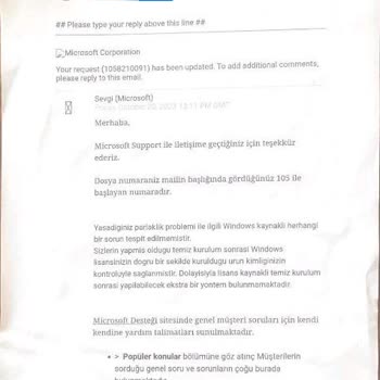 Monster Notebook Fabrikasyon Hatayı Kabul Etmedi Üstüne Verilerimi Sildi