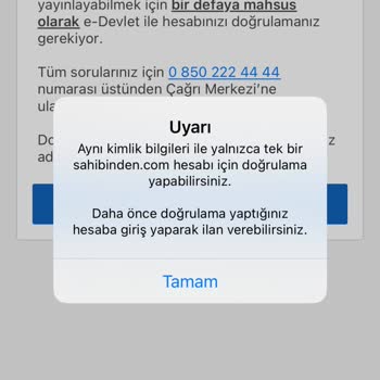 Sahibinden Yeni Hesap Lütfen