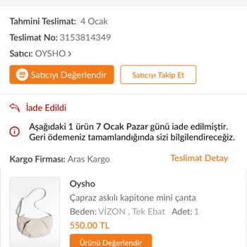 Paycell Rez Aleti İade