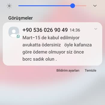 Aksu Çarşı Ödeme Sıkıntısı Müşteri Hizmetleri