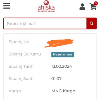 Ahıska Yayınevi (ahiskayayinevi.com) Ahıska Yayınevi Verilmeyen Kargo
