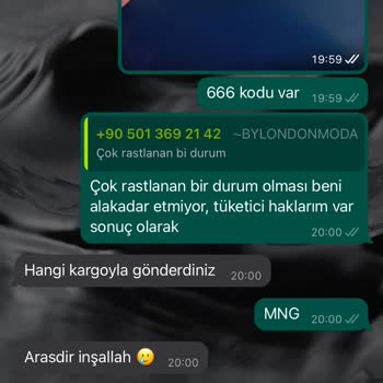 Bylondonmoda Usulsüz Satış Ve Kesinlikle Muhatap Olunmaması