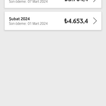 Vodafone Saçmalığı Aynı Ay İçinde Çıkan 2 Fatura