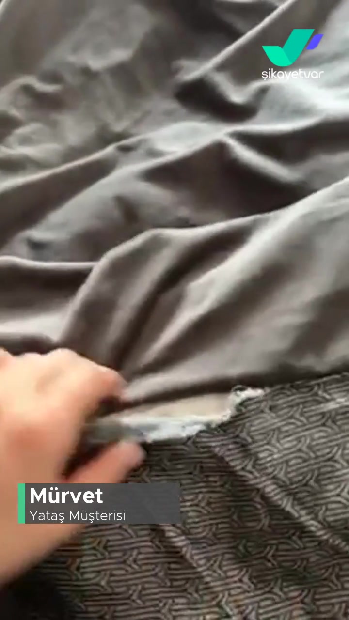 Yataş Yeni Alınan Nevresim Takımında Sökükler Meydana Geldi! videonun kapak resmi