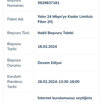 Türk Telekom Evde İnternet Nakil Başvurusu Sağlanamadı Hâlâ Bekliyorum