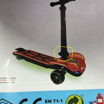 Çocuğumun Kaza Yaptığı Scooter İçin Pilsan'a Şikayet