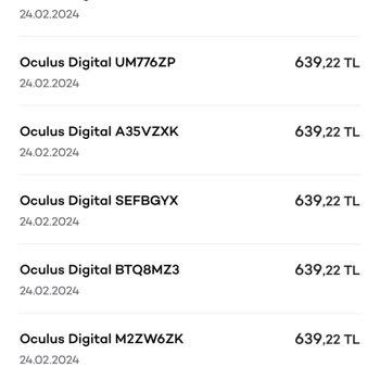 Oculus Akbank. Bilgim Dışı Hesabımdan Para Çekildi