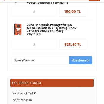 YKMkitap YKM Kitapları Kargoya Vermiyor