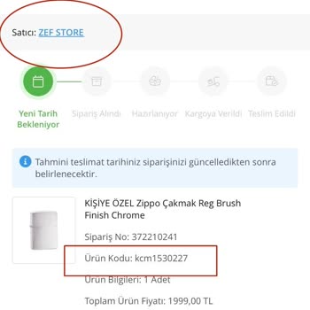 Çiçek Sepeti Keyfi Ürün İptali