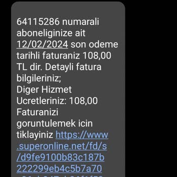 Superonline Haksız Tahsilat Yapıyor!