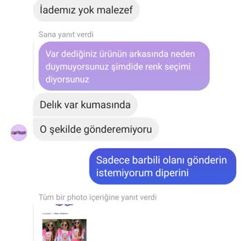 Mirakidss İnternet Mağazasında Ürün Gönderimi Ve İade Sorunları