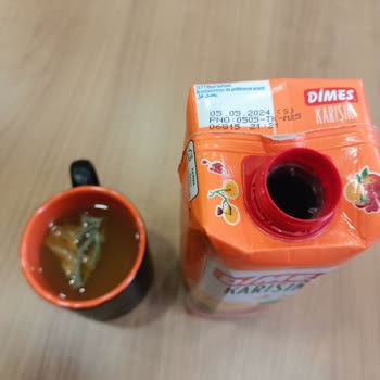 Dimes Meyve Suyu İçinden Çıkanlar!