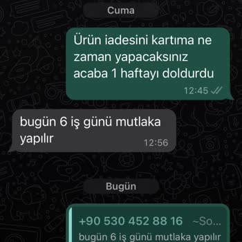 Sokak Butikten Aldığım Ürün İadesi Tamamlanmıyor