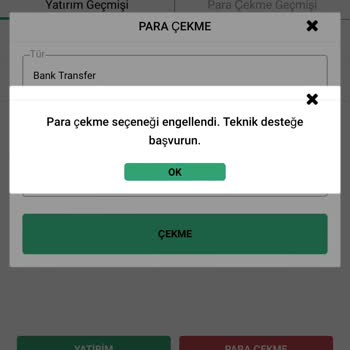 Armagroup Trade Para Çekme İşlemini Engelledi