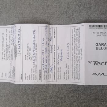 Awox Marka Tercih Ettim Pişman Oldum.