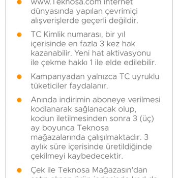 TeknosaCell Numara Taşıma Ve Hediye Çeki Sorunu