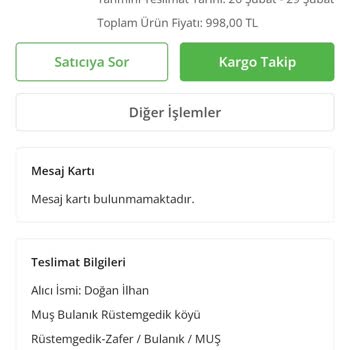 MNG Kargo Kargo Ücreti Yoktu Yalnız Kargocu Israrla 50 Lira İstedi