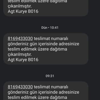 Trendyol Express Satın Alınan Ürün Teslim Edilmemesi