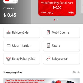 Vodafone Link At Kampanyası Kazandığım Bakiye Yüklendi Deniyor Ama Yok