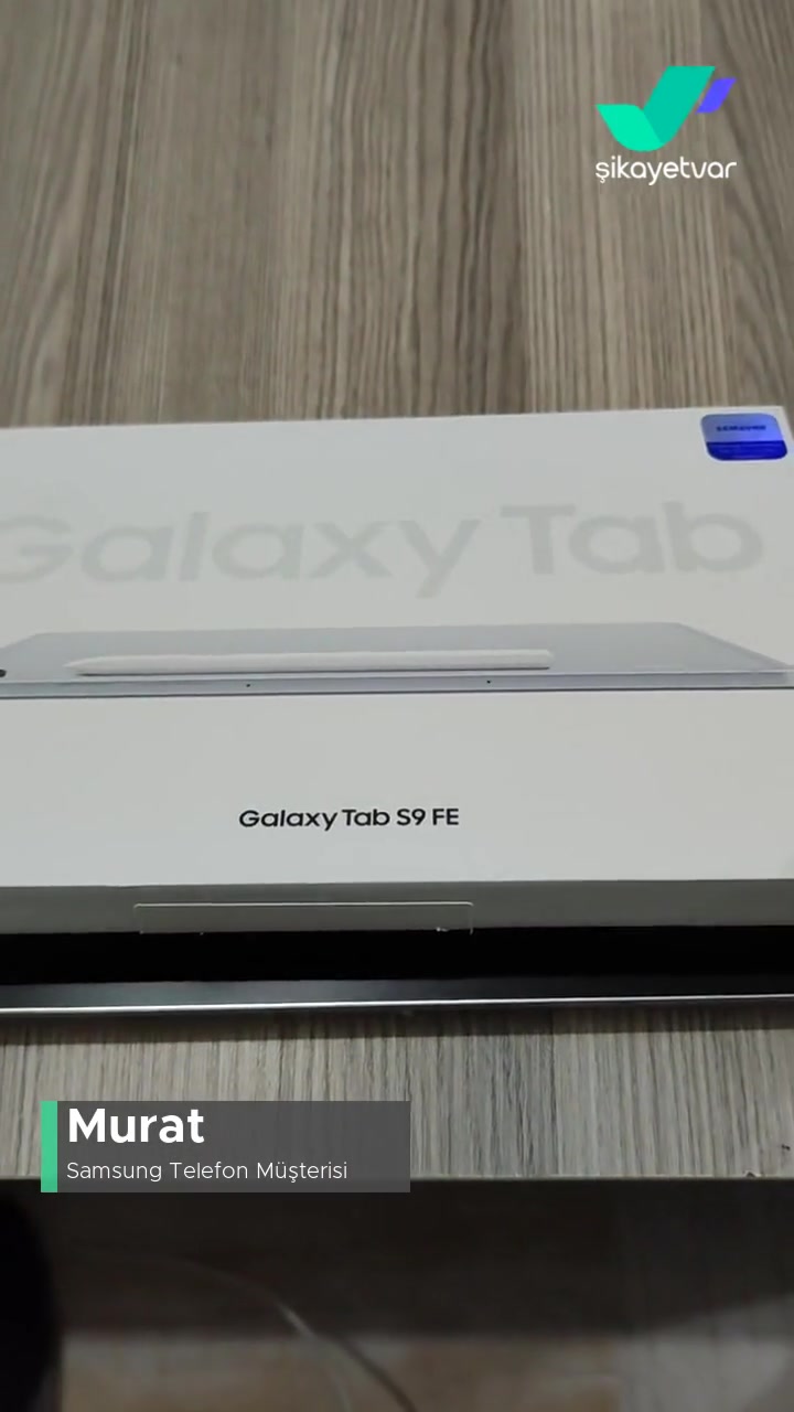Samsung Tablet Şarj Adaptörü Yok! videonun kapak resmi