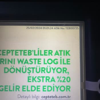 TEB ATM Paramı Yuttu