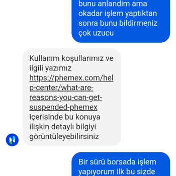 Phemex Borsasında Yaşanan Para Çekme Sorunu