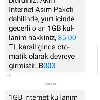 Vodafone Yüksek Fatura Şoku: Beklenmedik Ücretlendirme