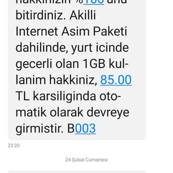 Vodafone Yüksek Fatura Şoku: Beklenmedik Ücretlendirme